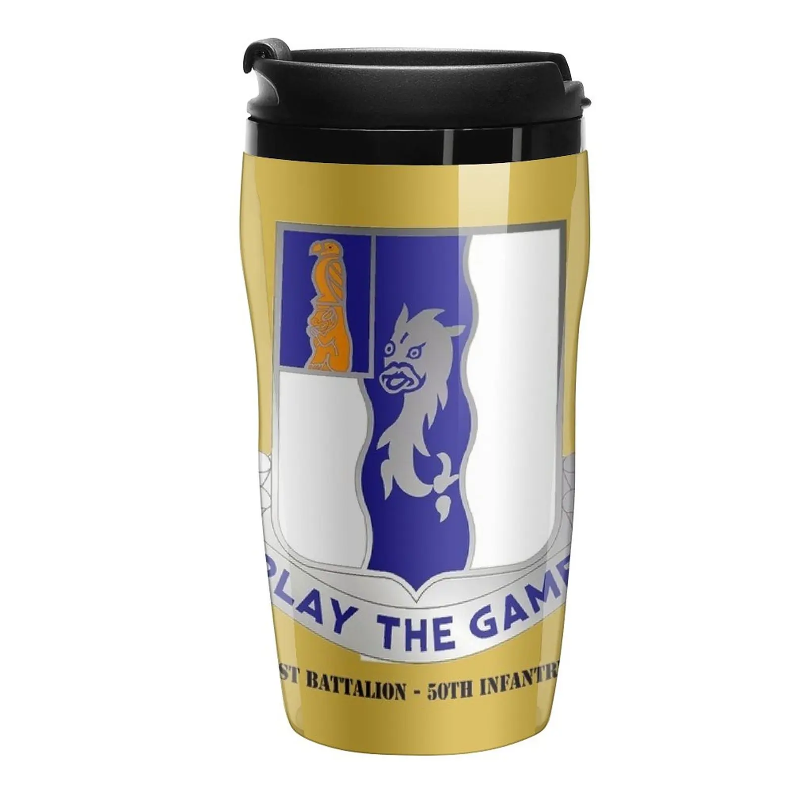 

New 1ST BATTALION, 50TH INFANTRY Travel Coffee Mug Thermo For Coffee Cup Coffee Mate Cup