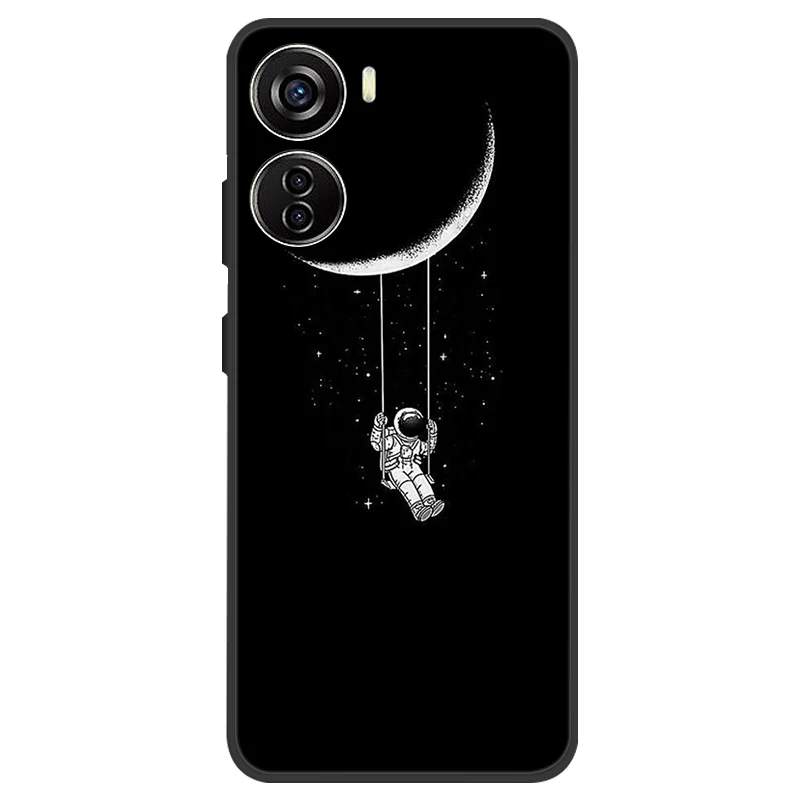 Luxury Silicone Space Soft Bumper Phone Case - Fashionable TPU Cover