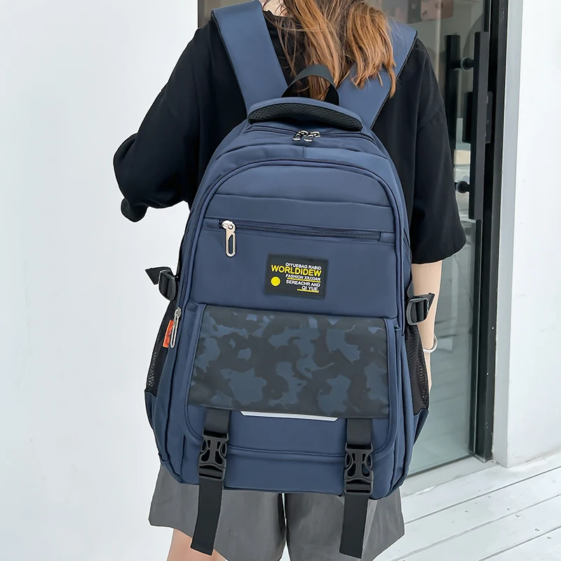 

Tiptoegirls High Quality Student Backpack Female Cool Reflective Stripe Backpack Large Waterproof Travel Backpack for Boys Girls