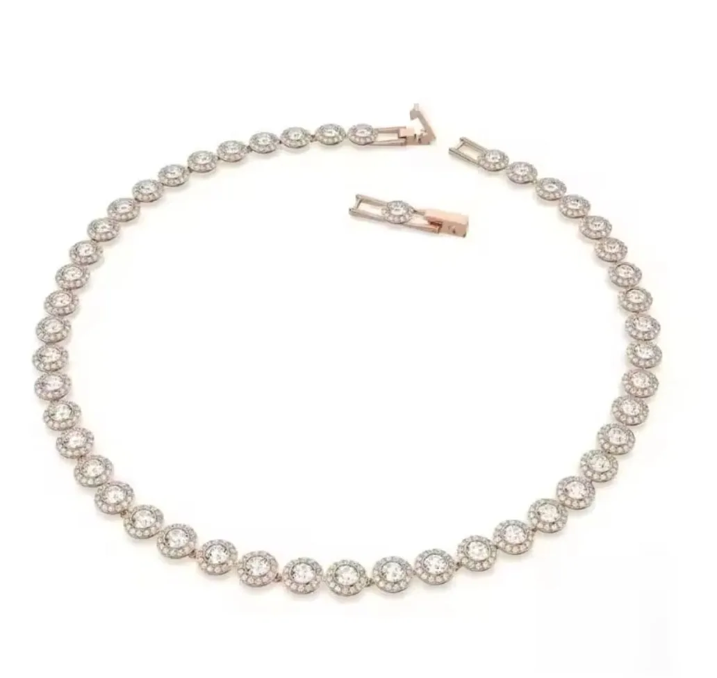 2025 New Hot Selling High-end Design Necklace Pendant Earrings Bracelet Jewelry Set Exquisite Luxury Simple and Generous Gift 3