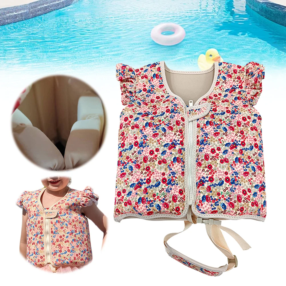 

Kids Life Vest Baby Swimsuit Unisex Children Swimming Aid Floating Swim Jacket for Kids Age 2 3 4 Years Pool Accessories
