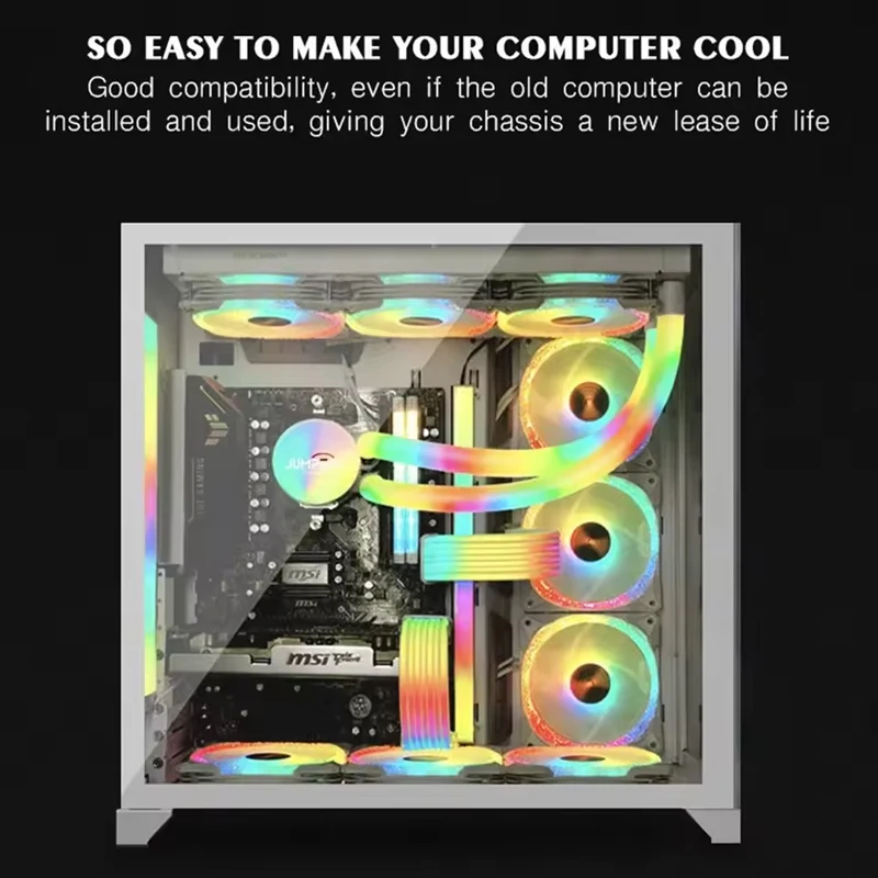 5V 3Pin ARGB 동기화 PC 케이블 8/24PIN 마더 보드 전원 연장 케이블 유연한 LED 스트립 빛 DIY 키트 비디오 카드 8Pin 6PIN 케이블