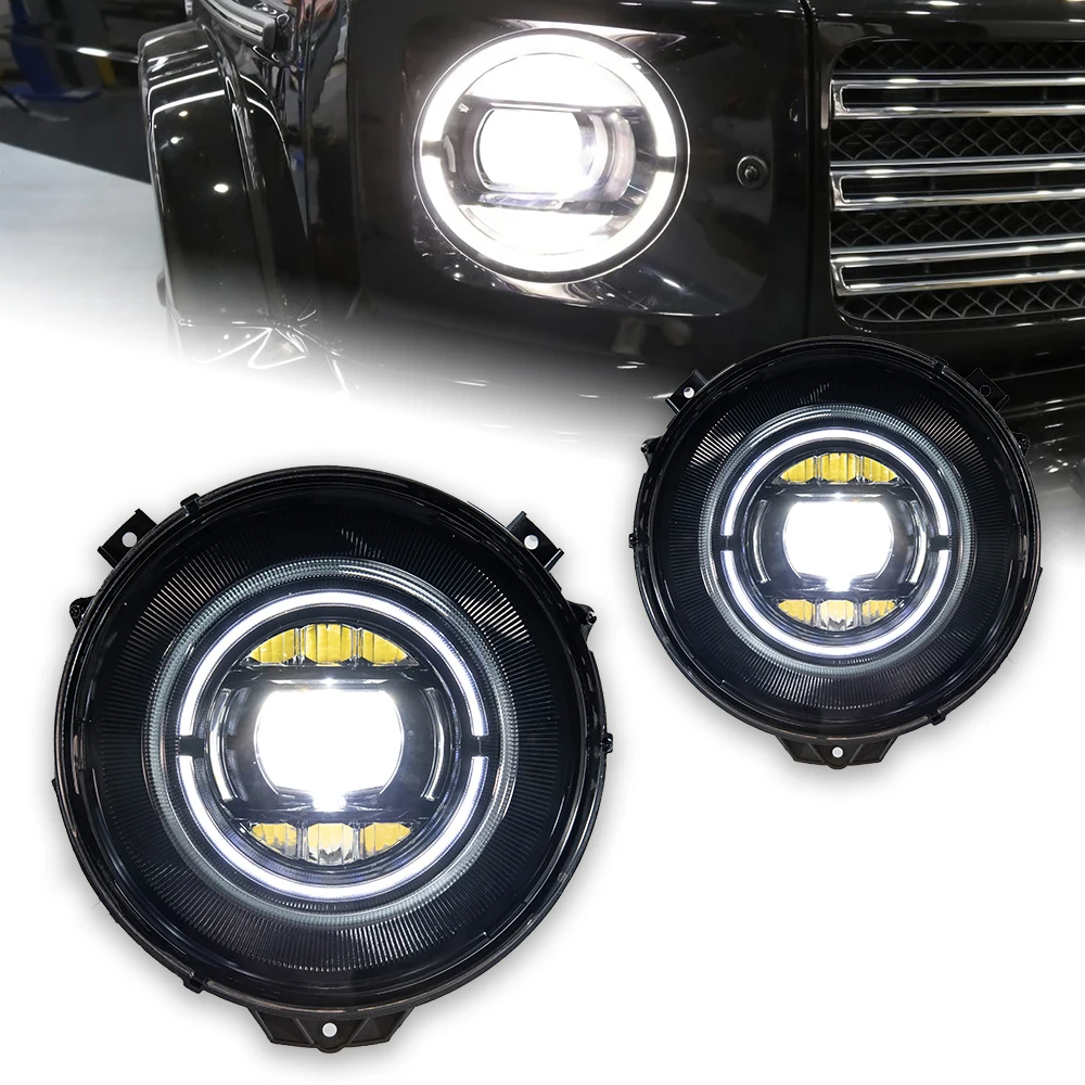 激安‼︎新品‼︎新型SL風‼︎ベンツ Gクラス w463 アンビエントライト６４色前後 楽天市場】ベンツ Gクラス ゲレンデ W463A W464 タービンルック