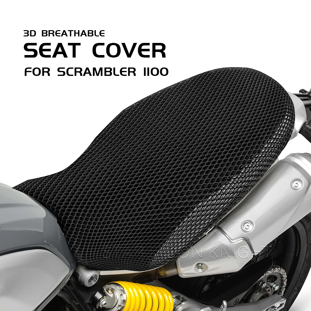 

Motorcycle Accessories Protecting Cushion Seat Cover For Ducati Scrambler 1100 Sport Pro Special Nylon Fabric Saddle Seat Cover