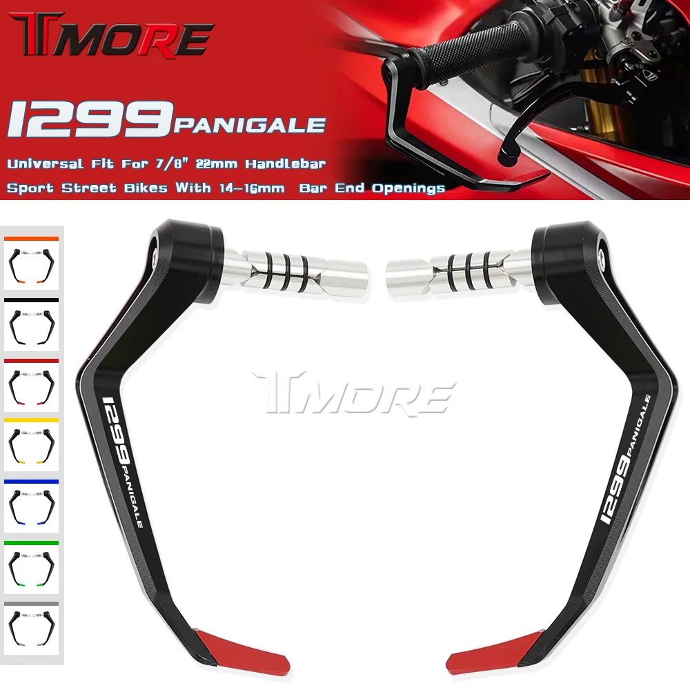

For DUCATI PANIGALE 1299 Panigale 1299 Universal Motorcycle Accessories Aluminum Handlebar Grips Brake Clutch Levers Protector
