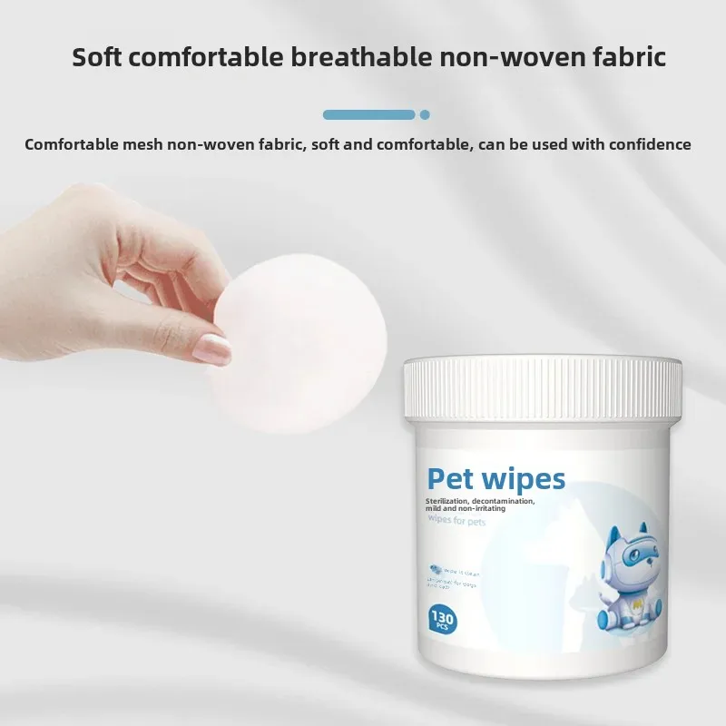 Pet Eye Cleaning Wet Towel Dog Cat Exclusive Tear Stain Removal Foot Butt Ear Cleaning No Wash Paper Towel Home Supplies