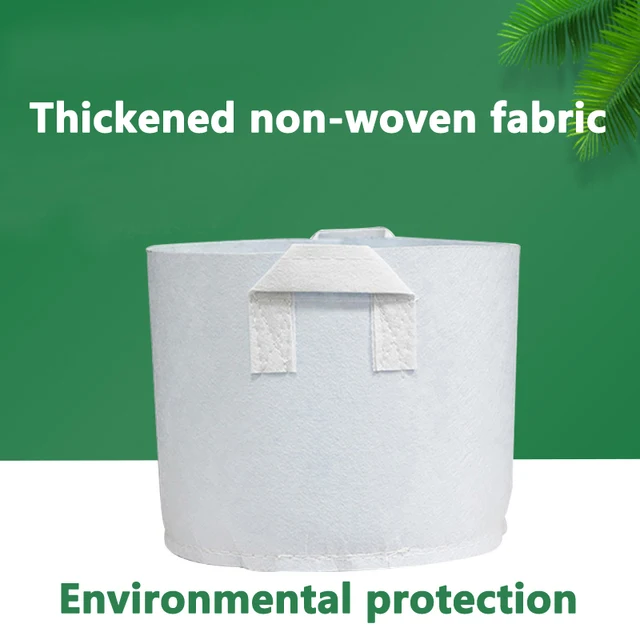 Megvastagított És Tartós, Nem Szőtt Ültetési Táskák 3/7/10/20-Os Kerti Transzplantációs Edény Nagykereskedelem A Palánták Filces Ruhájának Termesztése - Image 4