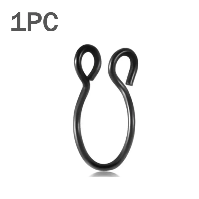 1pcs U Shaped Fake Nose Ring Hoop Septum Rings Stainless Steel Nose Piercing Fake Piercing Oreja Pircing Jewelry