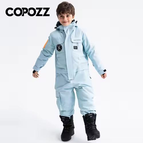 חליפת סקי לילדים 6-14 מבית COPOZZ אטימות 10k