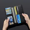 Men new Wallet Practical gift Men's long wallet Leather horizontal top layer cowhide leather wallet card bag 6