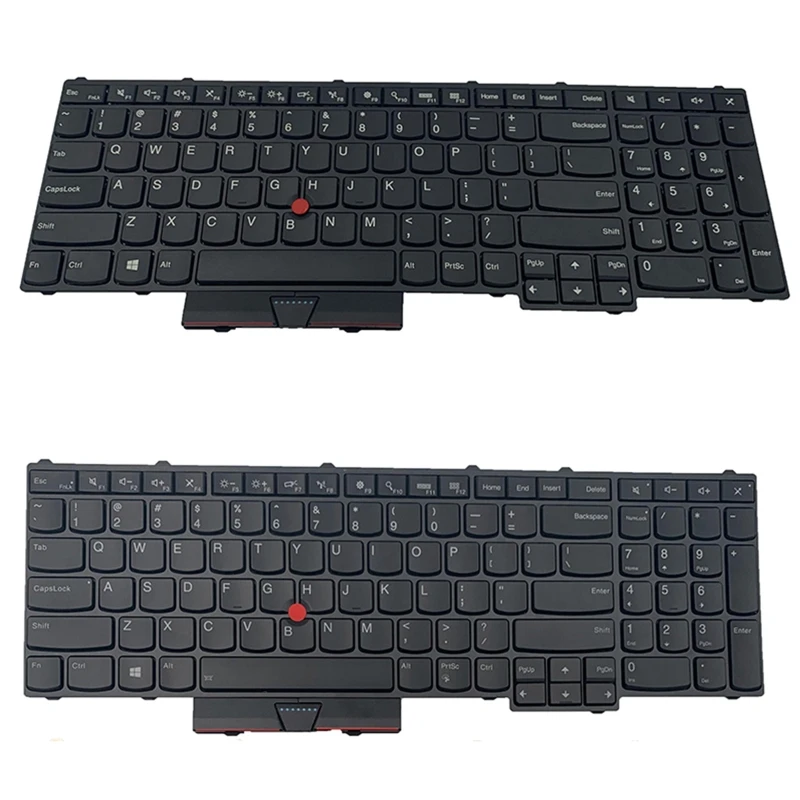 

Для ноутбука серии ThinkPadP50 (20EN/20EQ) P70 (20ER/20ES) Сменная английская клавиатура с американской раскладкой и подсветкой