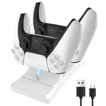 GAMINJA Dual PS5 Controller Charging Stand 1
