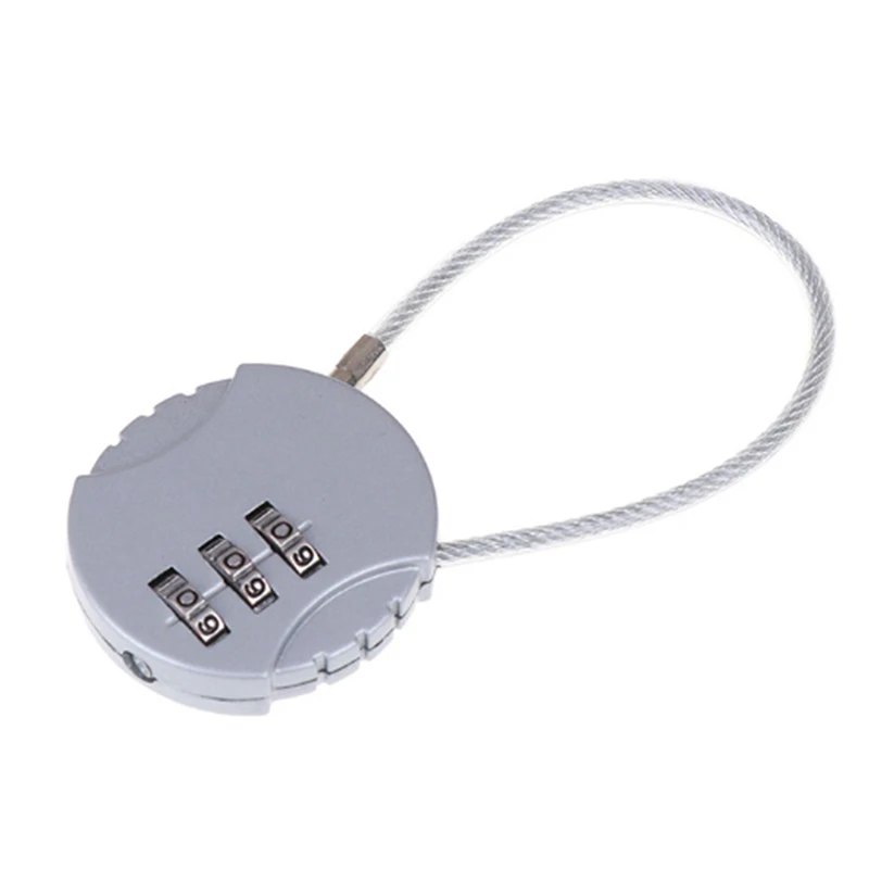 Digit Password Combination Padlock Suitcase Luggage New Metal Code Lock Mini Coded Keyed Anti-Theft Locks 4*4cm 2024 New