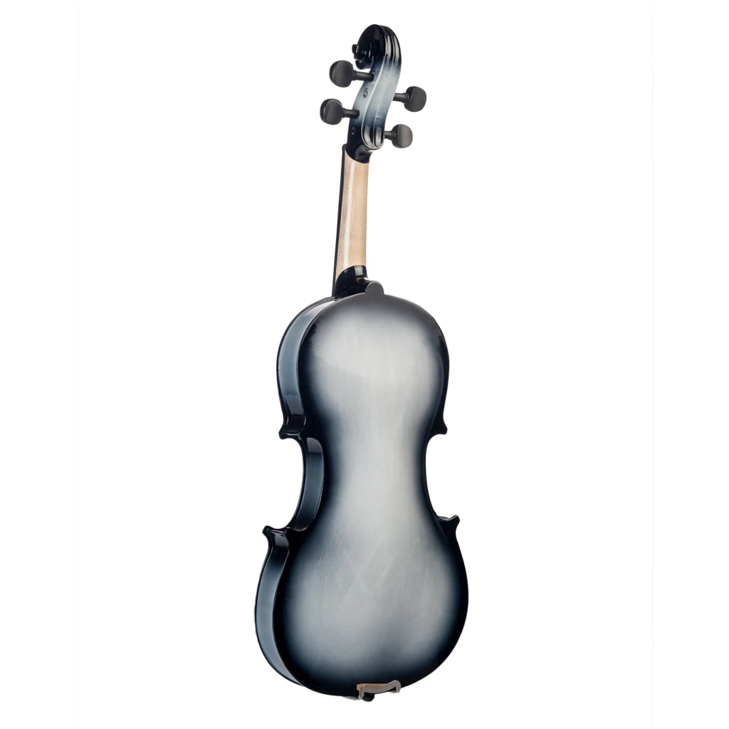 4/4 Full Size Gradual Painted Acoustic Violin Fiddle W/ Carrying Case Rosin Brazilwood Bow Student Beginner Use