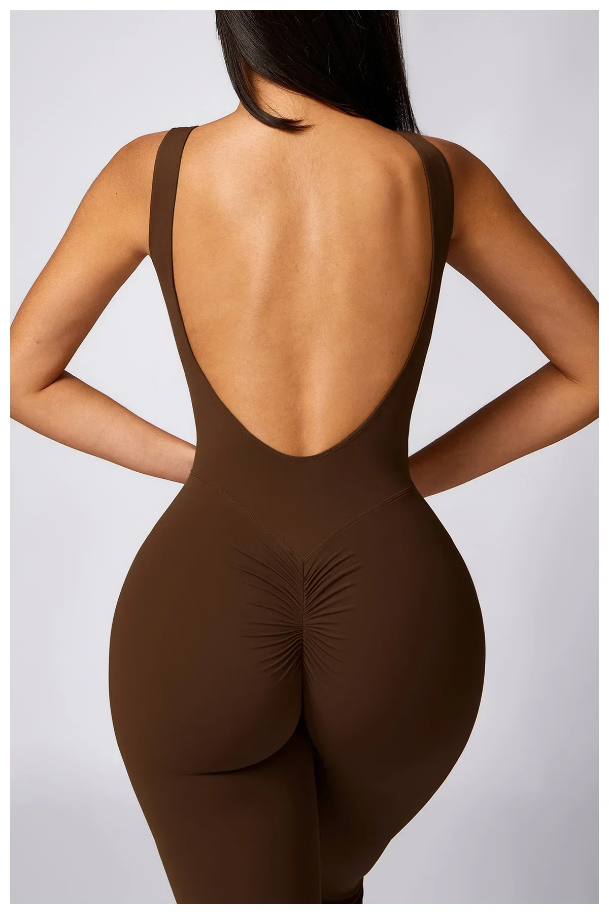 New Gym Sportswear Solid Seamless Women Training Yoga Jumpsuit Push Up One Piece Fitness Rompers Lady Workout Legging Bodysuits