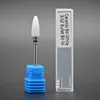 MAOHANG Bullet ceramic milling cutter burrs nail drill bits for electric drill manicure machine device remove gel varnish tools 4