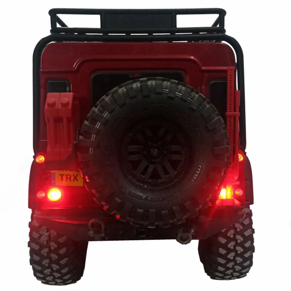 INJORA RC ڵ  ĸ LED  ý  ׷ 1/10 RC ũѷ TRX4 TRX-4  ׷̵