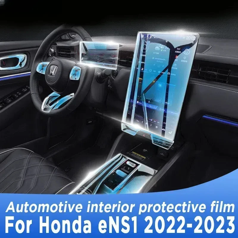 

For Honda eNS1 2022-2023 Gearbox Panel Navigation Screen Automotive Interior TPU Protective Film Cover Anti-Scratch Sticker