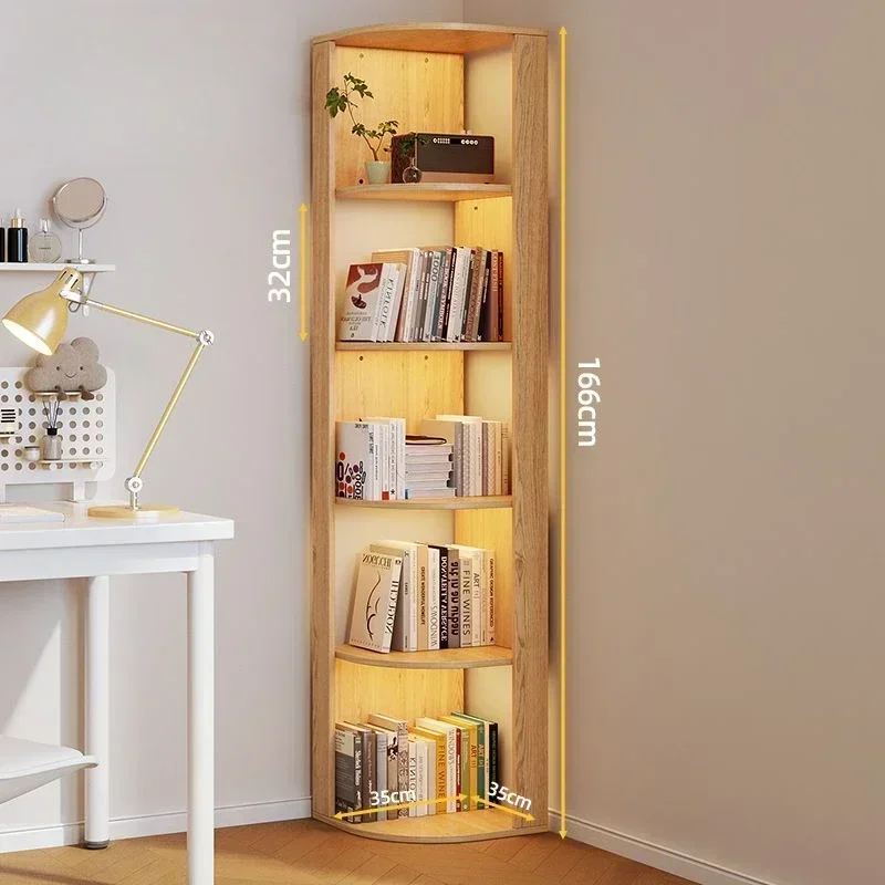 Bookcase Multi-layer Floor-to-ceiling Living Room Simple Storage Shelf Bedroom Bookshelf Kindergarten Locker Magazine Book Rack