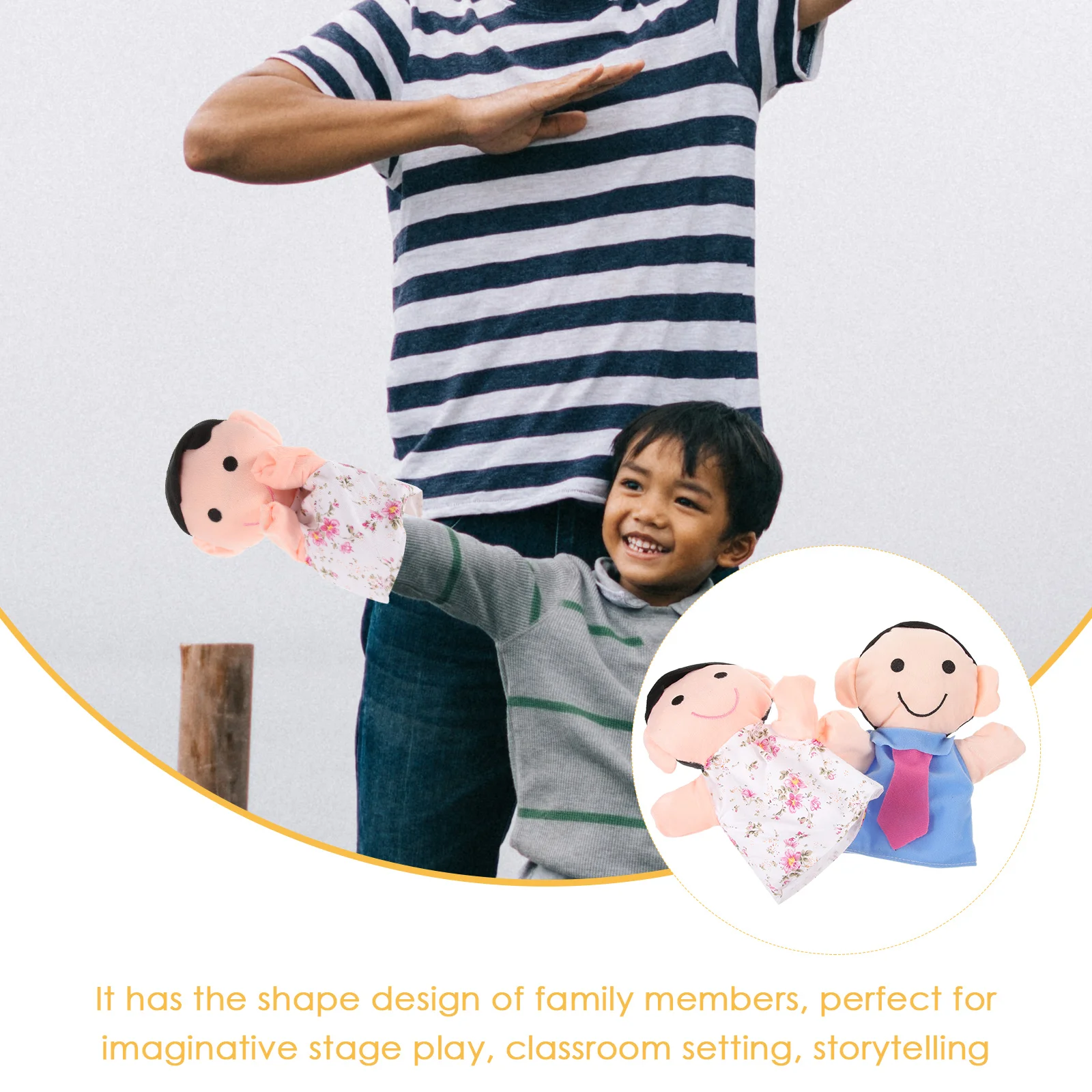 Рисунок 2 - Семейные марионетки для детей