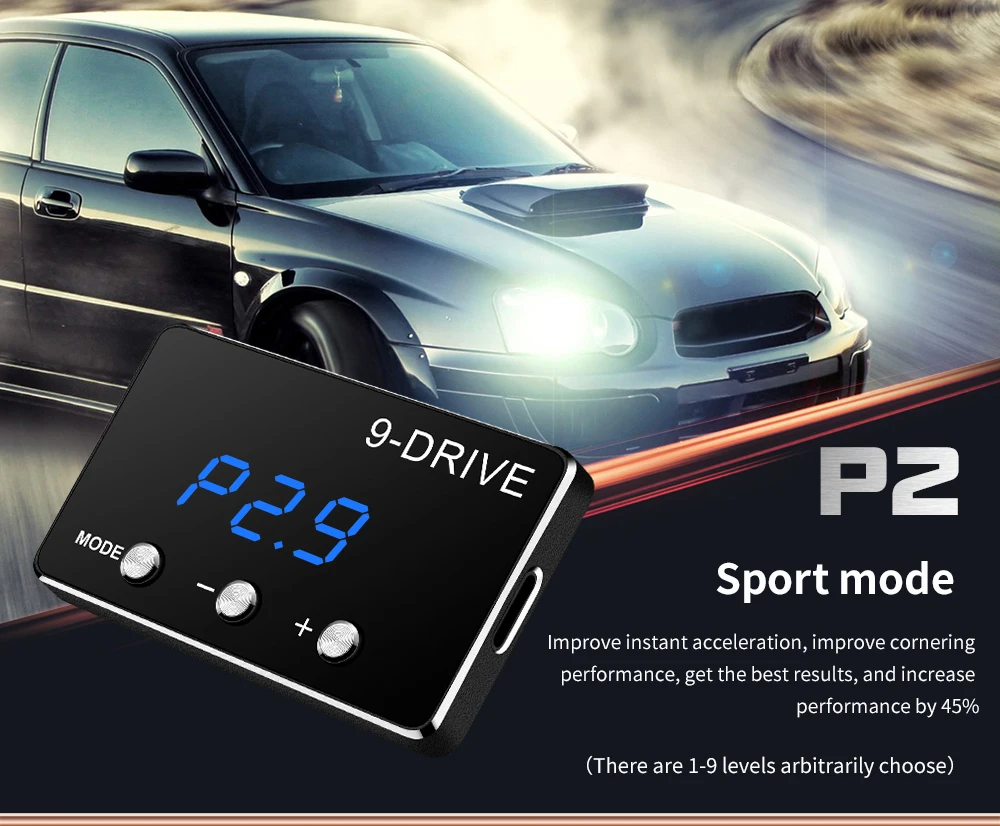 Auto Elektronische Drossel Controller Racing Gaspedal Potent Booster Für TOYOTA Für Hilux Für Corolla Tuning Teile Zubehör – Detail 9