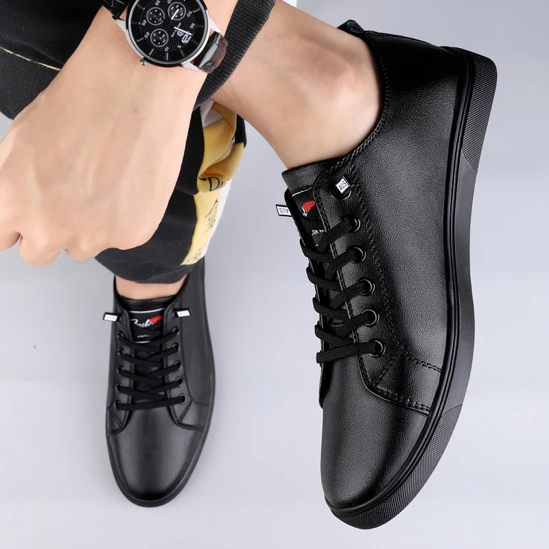 Luxury Brand Men's Shoes New Genuine Leather Handmade Oxford Shoes Outdoor Breathable Men Sneakers Designer Male Casual Shoes 6