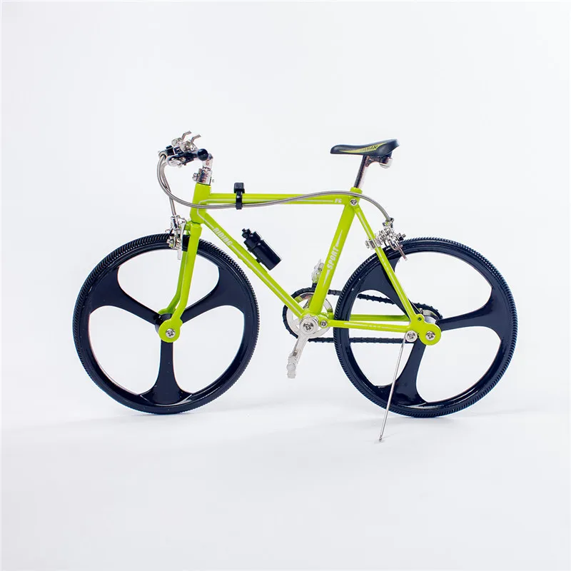 子供のためのミニチュア自転車,合金モデル,日曜大工,ロードバイク