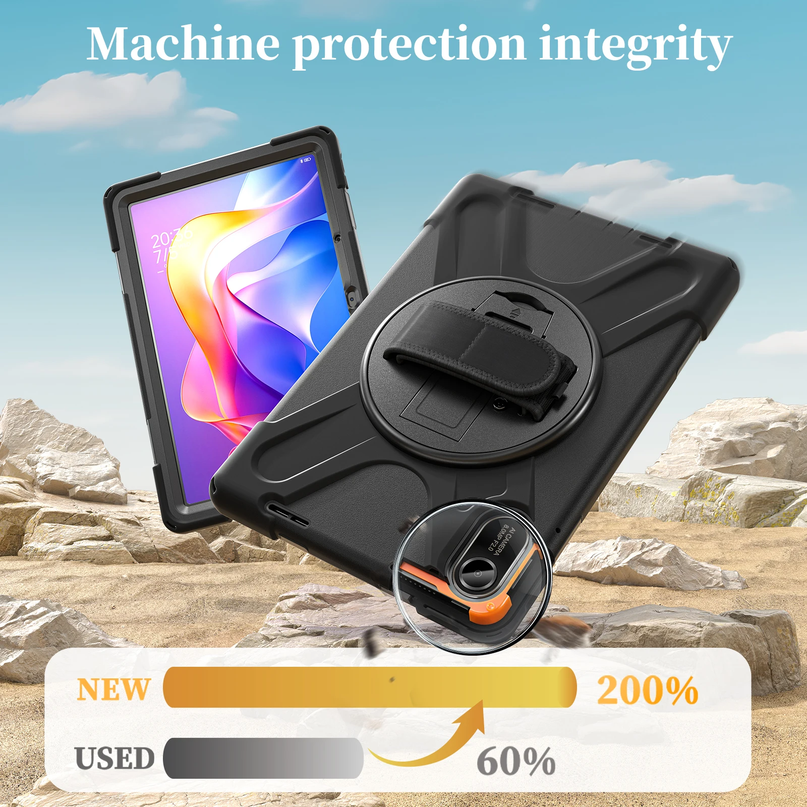 Durable Shockproof Kids Silicone Tablet Case