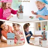 Toddler Toys Play Kitchen Set Doll House Accessories Role Play Toy For Children Tableware Birthday Gift For Girl 4