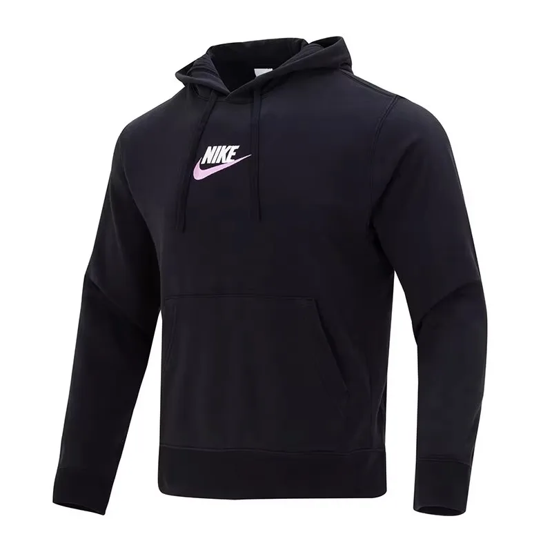 Original NIKE AS M NK CLUB+ FT PO HOODIE LBR Men's Pullover Hoodies Sportswear