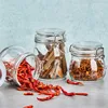 Sealed Glass Jars with Clip Lids, Honey Bottles, Snack Jars, Grain Storage Jars, Candy Jars, Stainless Steel Snap Seal Jars 4