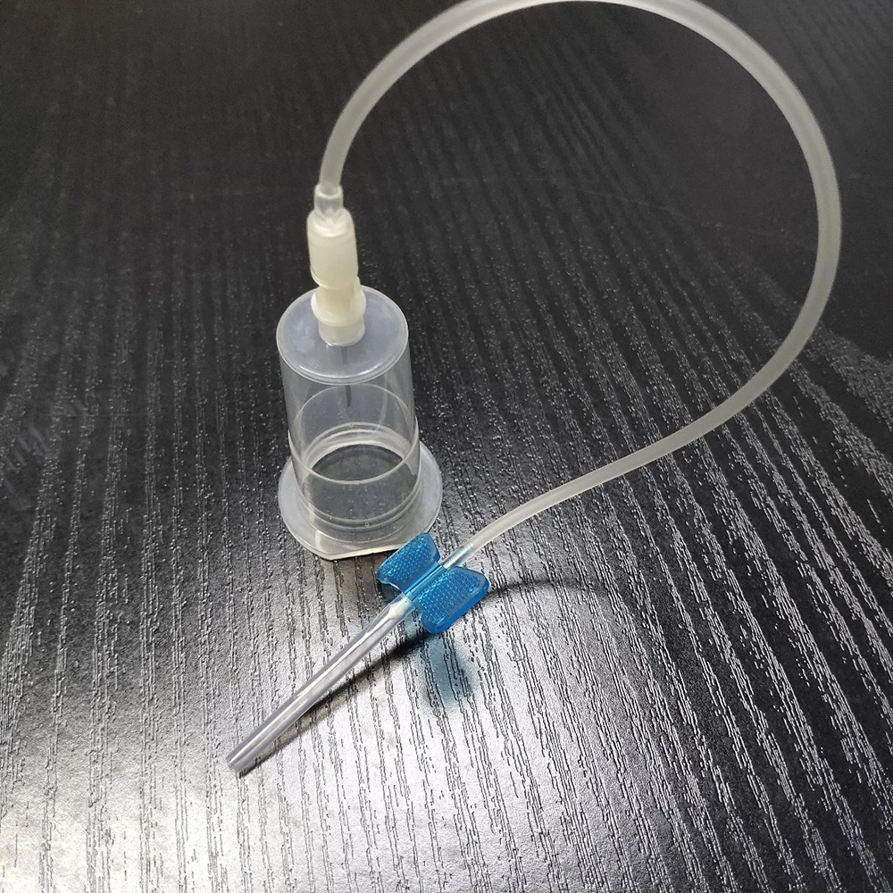100pcs/lot Disposable Medical Scalp Venous Safety Needle Blood Collection needle pet medical Cat And Dog Pet