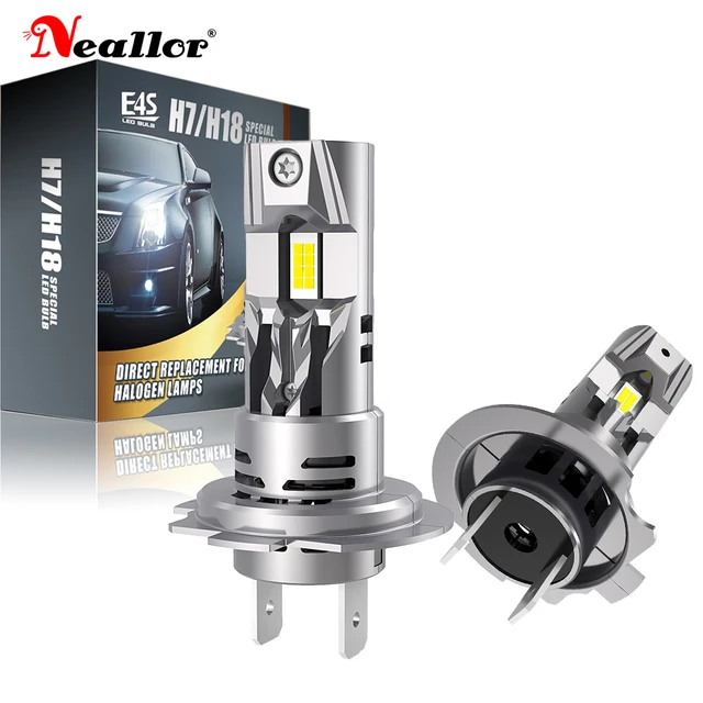 2x H7 Led Canbus Kein Fehler Scheinwerfer 360 ° H18 Auto