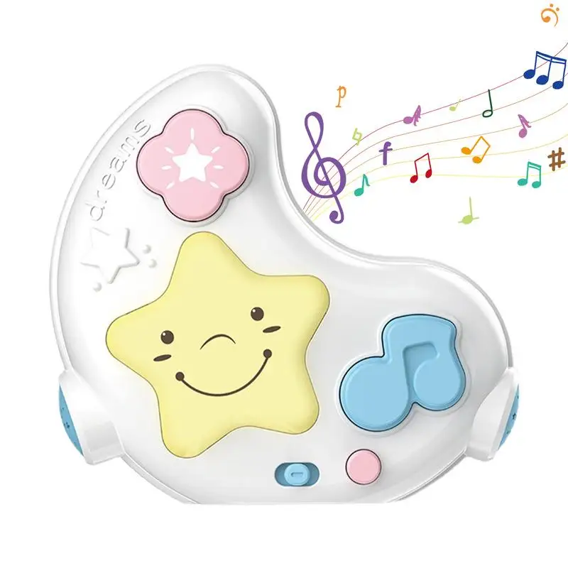 

Crib Mobile Toy With Music Remote Control Newborn Sleeping Toy With Light Mood Projector Function Nursery Toy With 108 Melodies