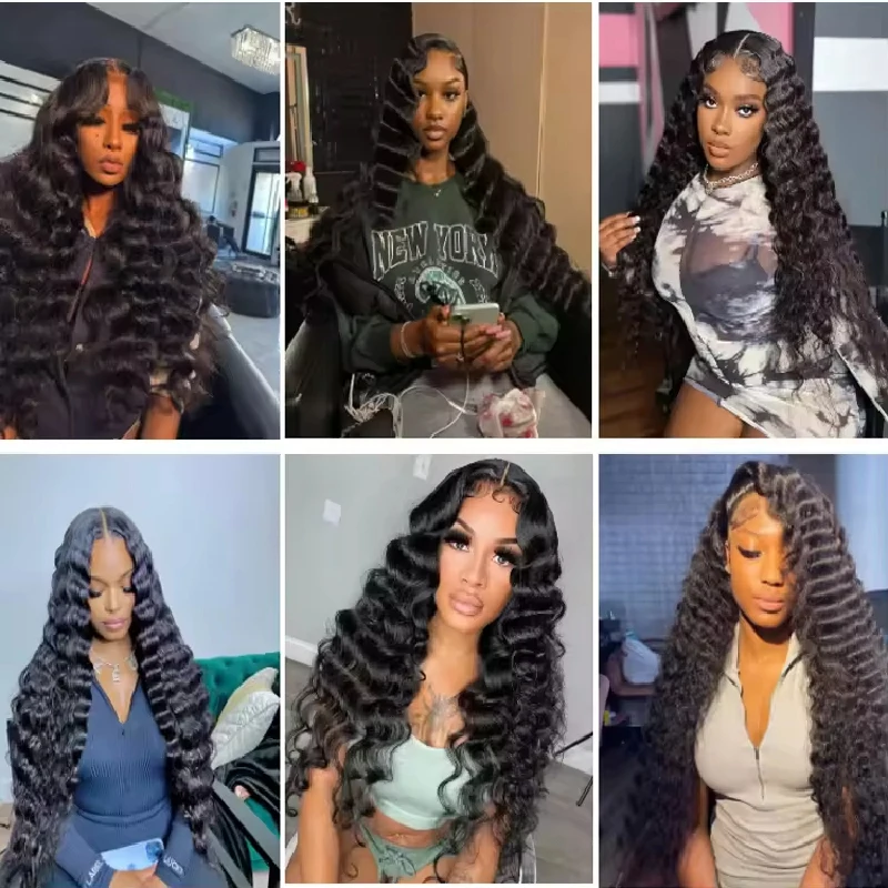 Vietnamese 12A Grade Human Hair Deep Wave Bundles Double Drawn Single Donor Raw Cuticle Aligned 100% Human Extensions For Women 6