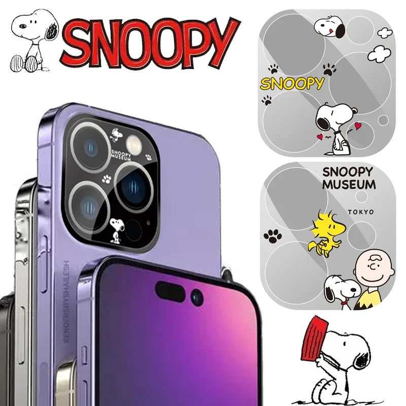 スヌーピーレンズフィルムiphone 14 13 12 11プロマックス漫画3D hd