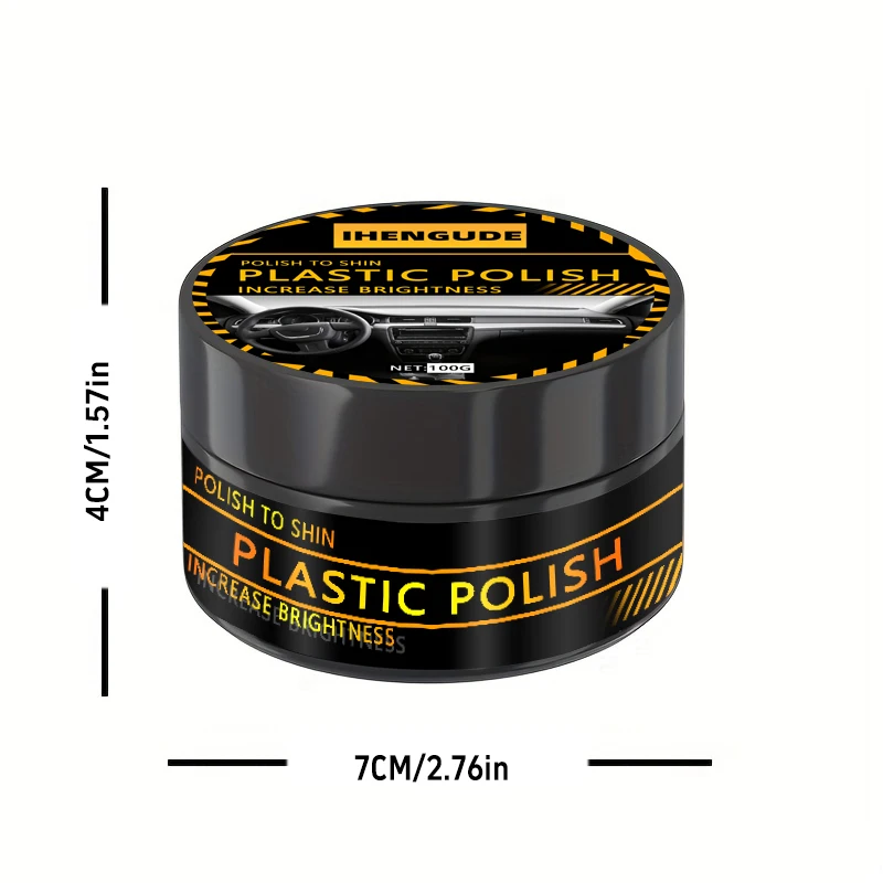 Tire Wax 1 Piece 100g Car and Rv Interior Renovation Maintenance Motorcycle Plastic Update Instrument Panel Repair