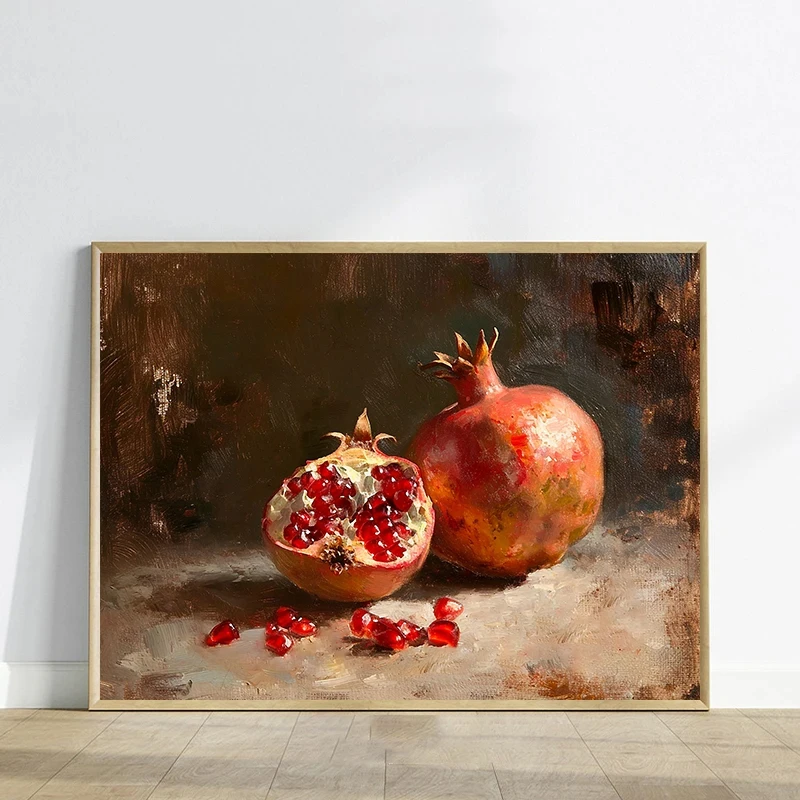 Gourmet Fruit Still Life Canvas Wall Art