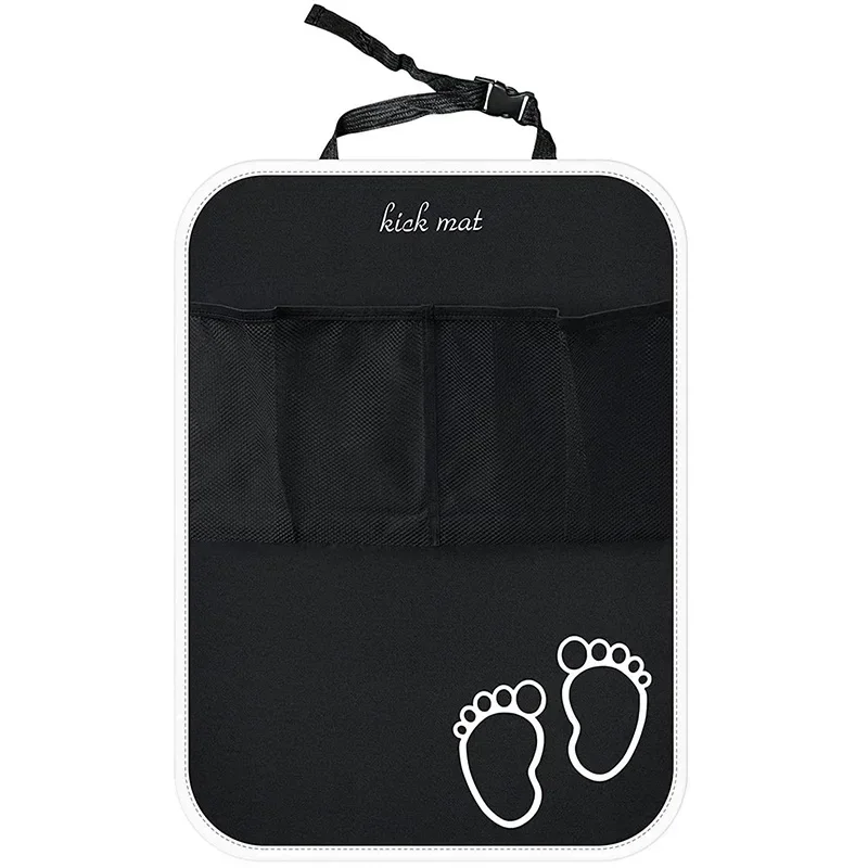 Car Kick Mat Baby Kids Anti-Kick Mat Pad Car Seat Protector Back Seat Cover for Child Waterproof Protection