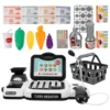 Cash Register Toy Children's Birthday Gift Calculator Simulation Supermarket Kids 1