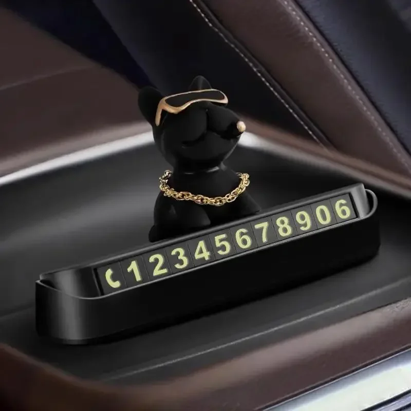 Car Phone Sliding Cover Dog Design