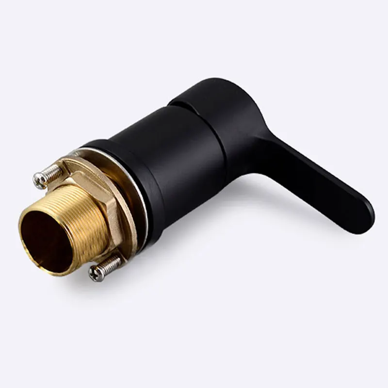 Free Shipping Faucet Bathroom WashBasin Sink Tap Solid Brass Dual Handles Bathtub Mixer Tap 2 Holes Basin Faucet Set 3