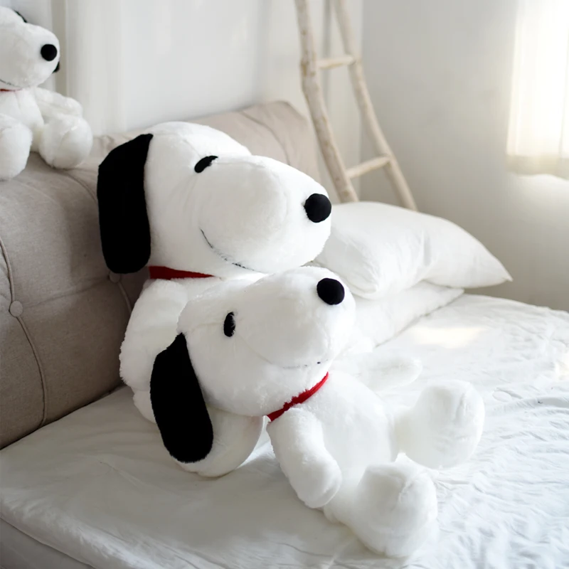 40/60cm Snoopy Plush Toy Snoopy Stuffed Doll Children's Toy Snoopy Pillow Korean Lazy Style Home Decoration Gift For Girl