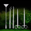 Aquarium Scissors Tweezers Flat Shovel Stainless Steel Water Grass Pruning Tools Fish Tank Cleaning Tool Aquarium Accessories 2