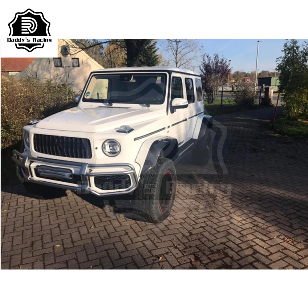 Dry Carbon Fiber Car Fender Flares Fit For 2019+ Mb W463 G Class G500 G550 G63 Amg Fender Arches