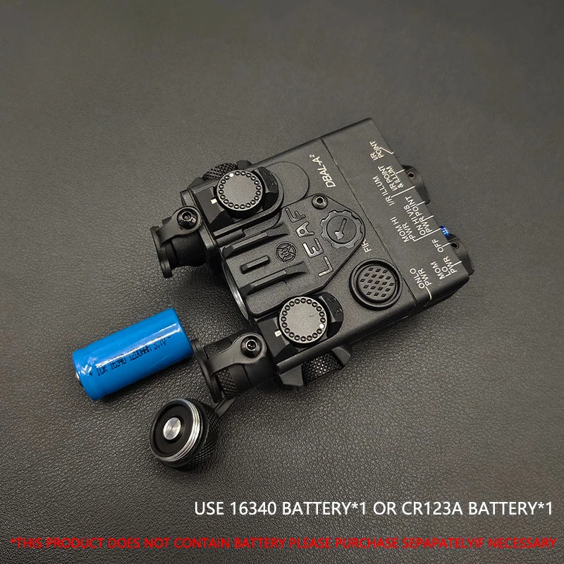 Tacital Airsoft Nylon 2.5 Plug PEQ DBAL A2 Green/Red Aim Laser IR LED White Light Mount Hunting Guns Weapon Laser Sight
