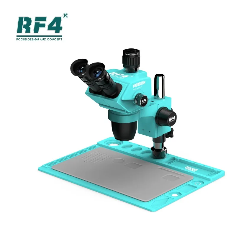 RF4 RF-6565 pro D2 알루미늄 합금 대형 베이스 9단 가변 배율 잠금 손잡이 현미경 대형 시야