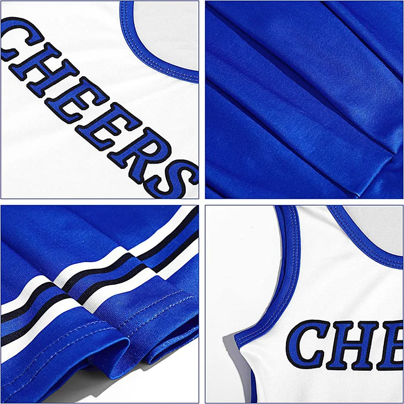 Children's Cheerleading Uniform CHEERS Uniform Student Cheerleading Exercise Performance Competition Dress