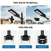 1Pcs Mounting Brackets Extension Arm for Outdoor Light Fixtures,9,5In Light Fixture Bracket Pole for Solar Street Lights 3