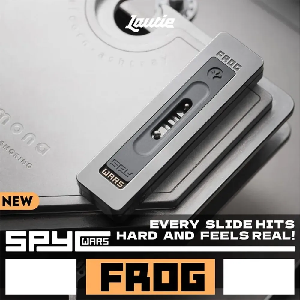 LAUTIE “Frog” 기계식 피젯 슬라이더 스파이워즈 시리즈 혁신적인 메커니즘 시그니처 촉각 경험 슬라이더 피젯 EDC 장난감